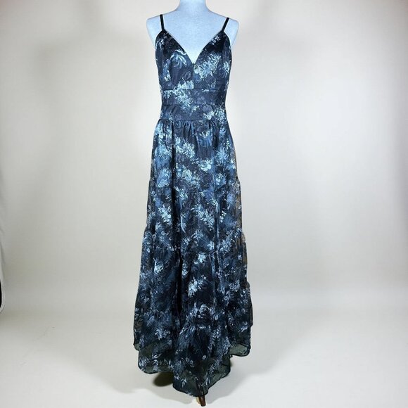 Johnny Was | Women’s Dreamer Embroidered Mesh Maxi Dress Size 6 NWT Formal Dress - Picture 5 of 15
